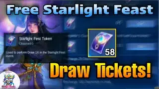 Free Starlight Feast Draw Tickets | Upcoming Events & New Hero Valentina Gameplay Mobile Legends