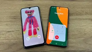 Samsung Galaxy S21 FE vs Galaxy A50 Incoming Group Call Hold