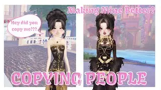 Copying Peoples Outfits In Dress To Impress But Making Them Better!