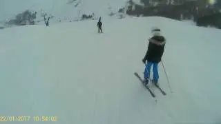 Bajada en Grandvalira