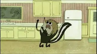 Regular Show - Half-Wereskunk Rigby Saying No!