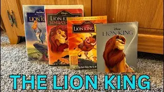 The Evolution of The Lion King | My Disney Collection from VHS to Blu-ray!
