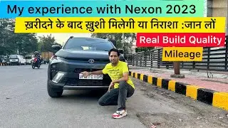 My Experience with 2023 Nexon | Nexon 2023 Mileage | Nexon Facelift 2023