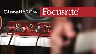 Session studio Focusrite Clarett+ 2Pre : enregistrement d'une guitare