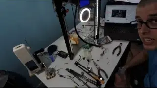 Setting up heated nozzle