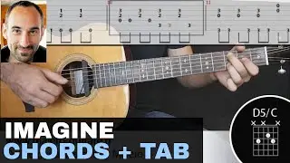 ▶ "Imagine" Training Track - Guitar Tab & Chords