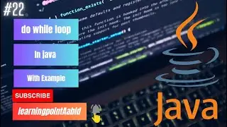 do while loop in java | do while loop in java example program