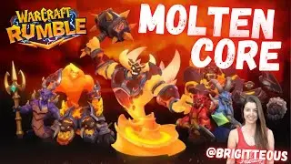 Molten Core Run 🌋 Warcraft Rumble ➡️ Build Inspo #warcraftrumblepartner #warcraftrumble  #moltenCore