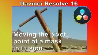 Davinci Resolve Fusion - Moving the pivot point of a mask