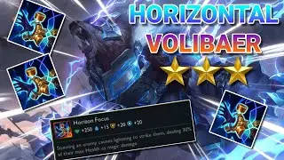 NEW ITEM Horizon Focus For 3 Star Volibear is CRAZY! TFT Set 11
