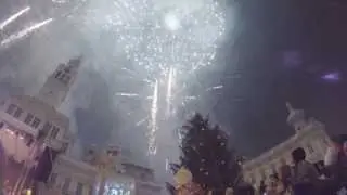 Revelion Arad 2014 din AER + ARTIFICIIII Primarie Arad