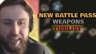Zajef Makes A New BATTLE PASS Weapons Tier-List