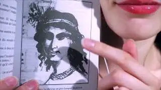 ASMR Books & Pigtails TOUCHING TAPPING 3dio binaural ♥ [RECOVERED VIDEO]