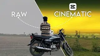 Cinematic Colour Grading Tutorial | viral Reels Video Colour Grading | Capcut Editing - Tutorial