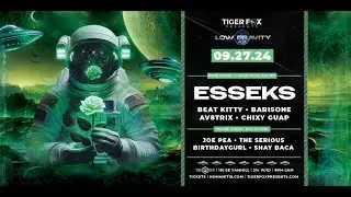 09•27•24 • Esseks • Beat Kitty • Barisone • Ax8trix + more! The Den Portland, OR