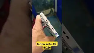 Infinix note 40 8gb ram 256gb rom with jbl stand sound system