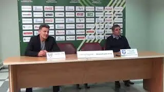 Ясинский С М  Прессконференция Витебск  Шахтер