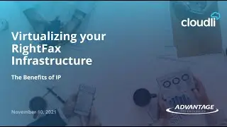 Virtualizing your RightFax Infrastructure: The Benefits of IP