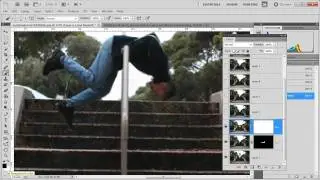 Tutorial Photoshop CS5 Layers and  Masks exercise.