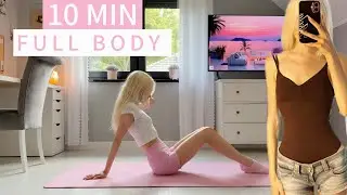 10MIN FULL BODY HOURGLASS WORKOUT// SLIM & TONED BODY WORKOUT// WORKOUT AT HOME