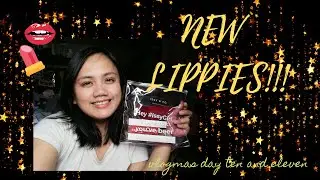 Vlogmas Day 10 and 11: New Lipstick Brand!