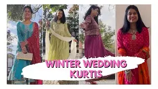 WINTER Wedding guest Outfits in just *500 Rs* |Trendy suits for women| Affordable Wedding guest look