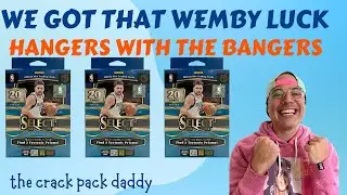 HANGERS WITH THE BANGERS WE GOT THAT WEMBY LUCK -2024 Select Hanger Rip