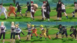 Naruto: Ultimate Ninja Storm - All Alternate Colors Costumes