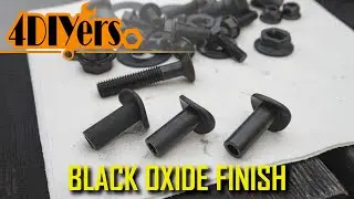 How to Refinish Rusty Fasteners with a Black Oxide Coating