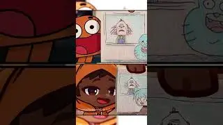 COMPARAÇÃO ''OS PROCRASTINADORES'' | O incrível mundo de Gumball/Gacha) #Shorts