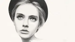 رسم بورتريه بالرصاص