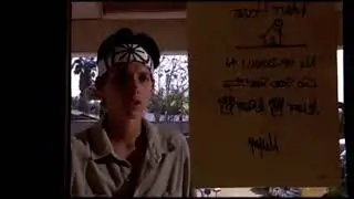 The Karate Kid 1984 Paint the house