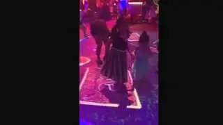 Irelyn dancing at Disneyland