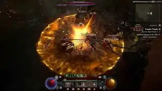Diablo 4 - Barbarian Nightmare 100 Komdor Temple