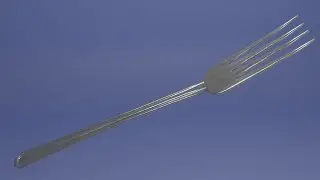 3D Modeling a Fork in Blender