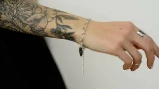 Срібний браслет Одрі