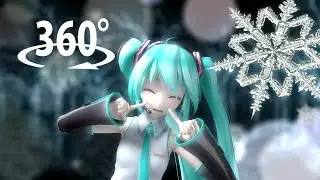 【360°VR】スターナイトスノウ VR作ってみた　MMD×Blender