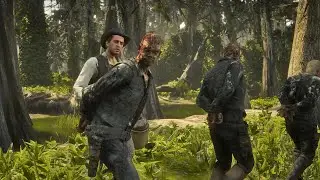 Yes.. you can mess up this Cutscene without Mods - RDR2