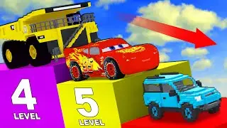 Which Cars can Go Down the Steps in Teardown ?