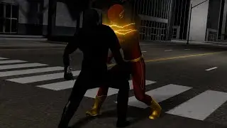 The Flash vs Zoom Fight | Blender Animation