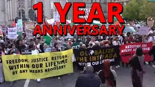 LIVE from STOP THE GENOCIDE 10/7 Protests in NYC
