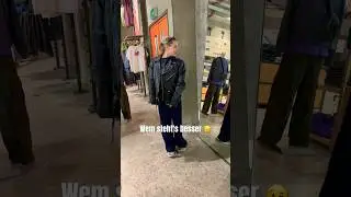 Dascha vs. Wladi 😄 Wem steht die Jacke besser? 🤗 