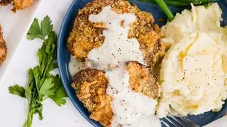 Crispy Air Fryer Chicken Fried Steak