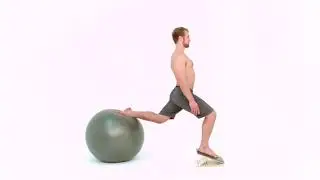 Slant Board Lunge // Rev6 Exercises