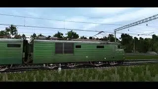 Trainz 12. Поездная и маневровая работа на ВЛ10-792