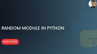 Generating Random Numbers in Python | Random module in Python