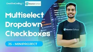 How to create a Multiple Checkbox Dropdown using JavaScript | JavaScript Mini-Project | Step by Step