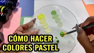 Como hacer colores Pastel