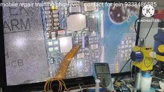 samsung A125 graphics and light issue # Lcd EN from cpu was missing # mobile repair training