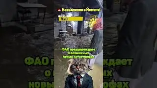 🚨 Наводнения в Йемене!